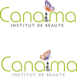 Logo design # 525625 for Logo for a modern beauty institute - CanaÏma - institute de beauté contest