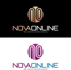 Logo # 983781 voor Logo for Nova Online   Slogan  We create new business wedstrijd