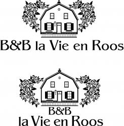 Logo design # 1140891 for Design a romantic  grafic logo for B B La Vie en Roos contest