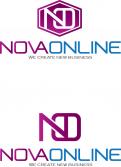 Logo # 983794 voor Logo for Nova Online   Slogan  We create new business wedstrijd