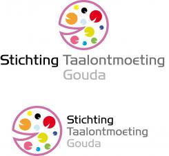 Logo # 378376 voor taallogo dat de kleurrijke afkomst van deelnemers weergeeft wedstrijd
