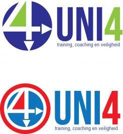 Logo # 807838 voor UNI4 staat voor training, coaching en veiligheid! wedstrijd