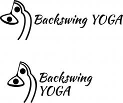 Logo design # 858810 for Design a fitting logo for a yoga-golf teacher contest