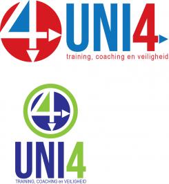 Logo # 807854 voor UNI4 staat voor training, coaching en veiligheid! wedstrijd