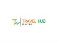 Logo design # 597613 for A clear and up-beat logo+stationary ID for Travel Hub Europe contest