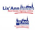 Logo design # 701083 for Lix'Ann immo : real estate agency online within Bordeaux contest