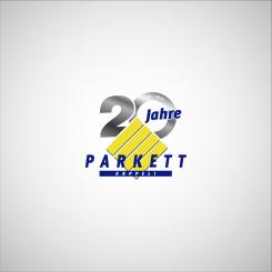 Logo  # 577923 für Jubiläumslogo, 20 Jahre (1996 - 2016), PARKETT KÄPPELI GmbH, Parkett- und Bodenbeläge Wettbewerb