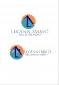 Logo design # 700057 for Lix'Ann immo : real estate agency online within Bordeaux contest