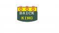 Logo design # 627427 for Logo for my new webshop Brick King contest