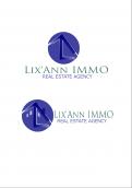 Logo design # 700065 for Lix'Ann immo : real estate agency online within Bordeaux contest
