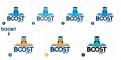 Logo design # 571992 for Design new logo for Boost tuttoring/bijles!! contest