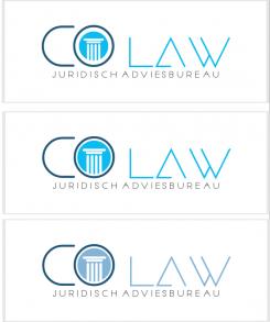 Logo # 570188 voor Ontwerp een origineel, eenvoudig strak logo in blauwtinten voor mijn juridisch adviesbureau CoLaw wedstrijd