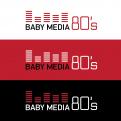 Logo design # 581675 for Create a vintage, retro, media related logo for 80's Baby Media contest
