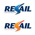 Logo design # 585521 for Logo for RESAIL. A company active in 2e hand sailingboats in Europe. contest