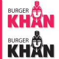 Logo design # 475446 for Design a masculine logo for a burger joint called Burger Khan contest