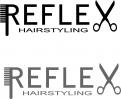 Logo design # 246156 for Sleek, trendy and fresh logo for Reflex Hairstyling contest