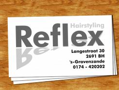 Logo design # 246942 for Sleek, trendy and fresh logo for Reflex Hairstyling contest