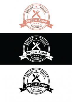 Logo # 458566 voor Ontwerp een logo voor Jordy & Arnel waaronder meerdere foodconcepten passen wedstrijd