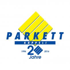 Logo  # 565979 für Jubiläumslogo, 20 Jahre (1996 - 2016), PARKETT KÄPPELI GmbH, Parkett- und Bodenbeläge Wettbewerb