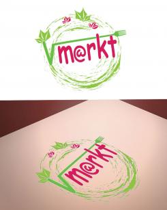 Logo design # 684676 for Logo for vegan webshop: Vmarkt contest