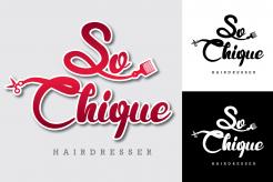 Logo design # 400267 for So Chique hairdresser contest