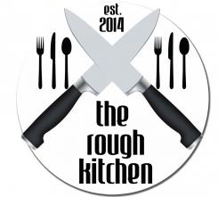 Logo # 384038 voor Logo stoer streetfood concept: The Rough Kitchen wedstrijd