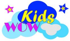 Logo design # 383316 for Design a logo for our new name: WOW kids - a online shop with magical and radiant clothes for happy kids contest
