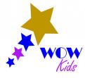 Logo design # 383378 for Design a logo for our new name: WOW kids - a online shop with magical and radiant clothes for happy kids contest