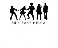 Logo design # 584094 for Create a vintage, retro, media related logo for 80's Baby Media contest