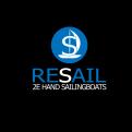 Logo design # 586567 for Logo for RESAIL. A company active in 2e hand sailingboats in Europe. contest