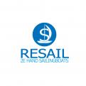 Logo design # 586692 for Logo for RESAIL. A company active in 2e hand sailingboats in Europe. contest