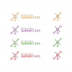Logo design # 753134 for Design a fresh, modern and fun digital superstars logo for a tech startup company contest