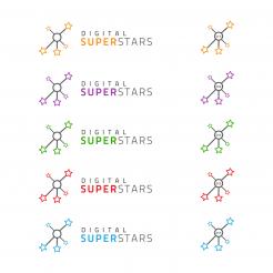 Logo design # 753136 for Design a fresh, modern and fun digital superstars logo for a tech startup company contest