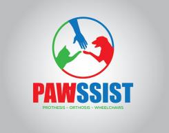 Logo design # 643524 for Logo and name for a company that makes orthopedics supports for pets/animals contest