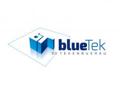 Logo # 363857 voor Logo 3D tekenbureau Bluetek wedstrijd