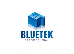 Logo design # 363687 for Logo 3D construction company Bluetek  contest