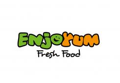 Logo # 342234 voor Logo Enjoyum. A fun, innovate and tasty food company. wedstrijd