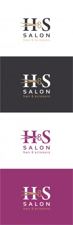 Logo design # 445783 for Emblem style logo for a elegant hair salon contest