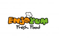 Logo # 342259 voor Logo Enjoyum. A fun, innovate and tasty food company. wedstrijd