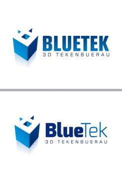 Logo # 363928 voor Logo 3D tekenbureau Bluetek wedstrijd
