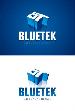 Logo # 363829 voor Logo 3D tekenbureau Bluetek wedstrijd