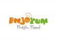 Logo # 342265 voor Logo Enjoyum. A fun, innovate and tasty food company. wedstrijd