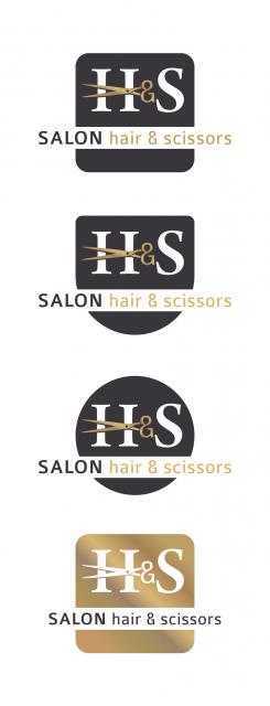 Logo design # 445901 for Emblem style logo for a elegant hair salon contest