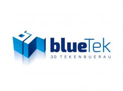 Logo design # 363844 for Logo 3D construction company Bluetek  contest