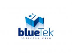 Logo design # 363846 for Logo 3D construction company Bluetek  contest
