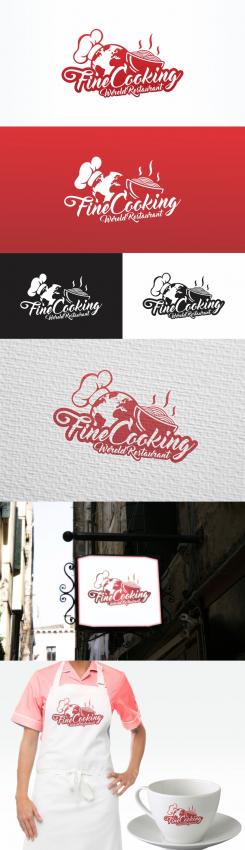 Logo design # 640738 for Create a fresh looking logo for a restaurant with food from all over the world contest