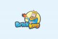 Logo design # 628399 for Logo for my new webshop Brick King contest
