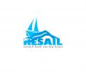 Logo design # 586526 for Logo for RESAIL. A company active in 2e hand sailingboats in Europe. contest