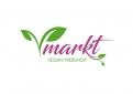 Logo design # 684000 for Logo for vegan webshop: Vmarkt contest