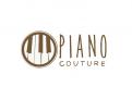 Logo # 156724 voor Piano Couture Logo + header + geschikt font en kleuropmaak / background voor homepage. wedstrijd